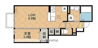 フォーゲルテラス グリューン Ⅰ【1階】の間取り